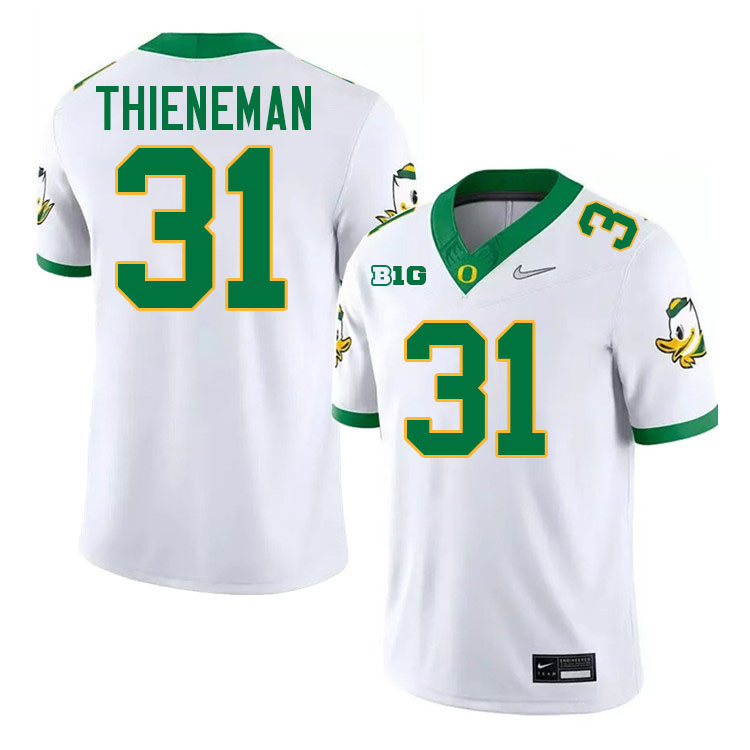 Dillon Thieneman Oregon Jersey,Oregon Ducks Football Uniforms,Jerseys Youth-White Dillon Thieneman Oregon Jersey,Oregon Ducks Football Uniforms,Jerseys Youth-White
